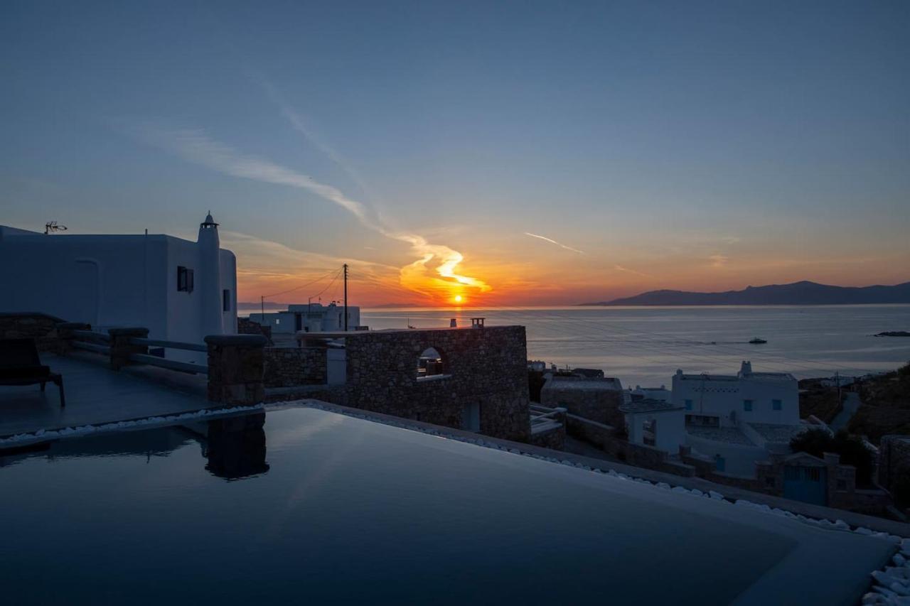 Villa Anema Mykonos - Blue Views Mykonos Villas Mykonos Town Eksteriør billede