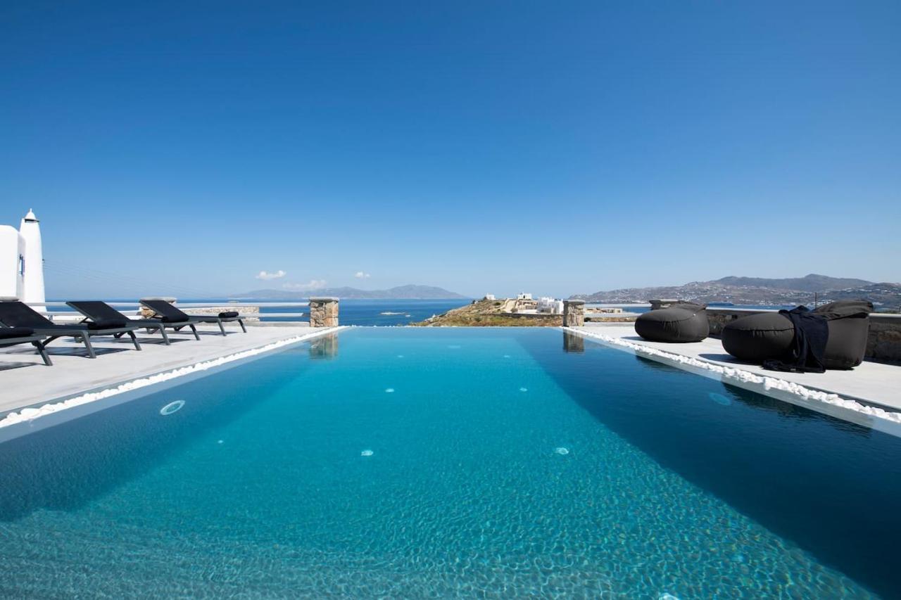 Villa Anema Mykonos - Blue Views Mykonos Villas Mykonos Town Eksteriør billede