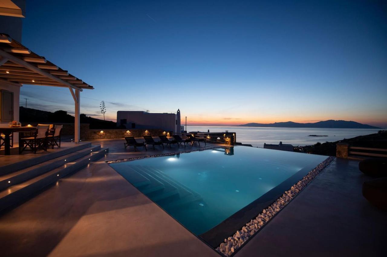 Villa Anema Mykonos - Blue Views Mykonos Villas Mykonos Town Eksteriør billede